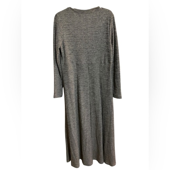 VTG Clues Collections Y2K Grunge Hippie Maxi Empire Waist Button Front Dress  XL - Picture 3 of 9